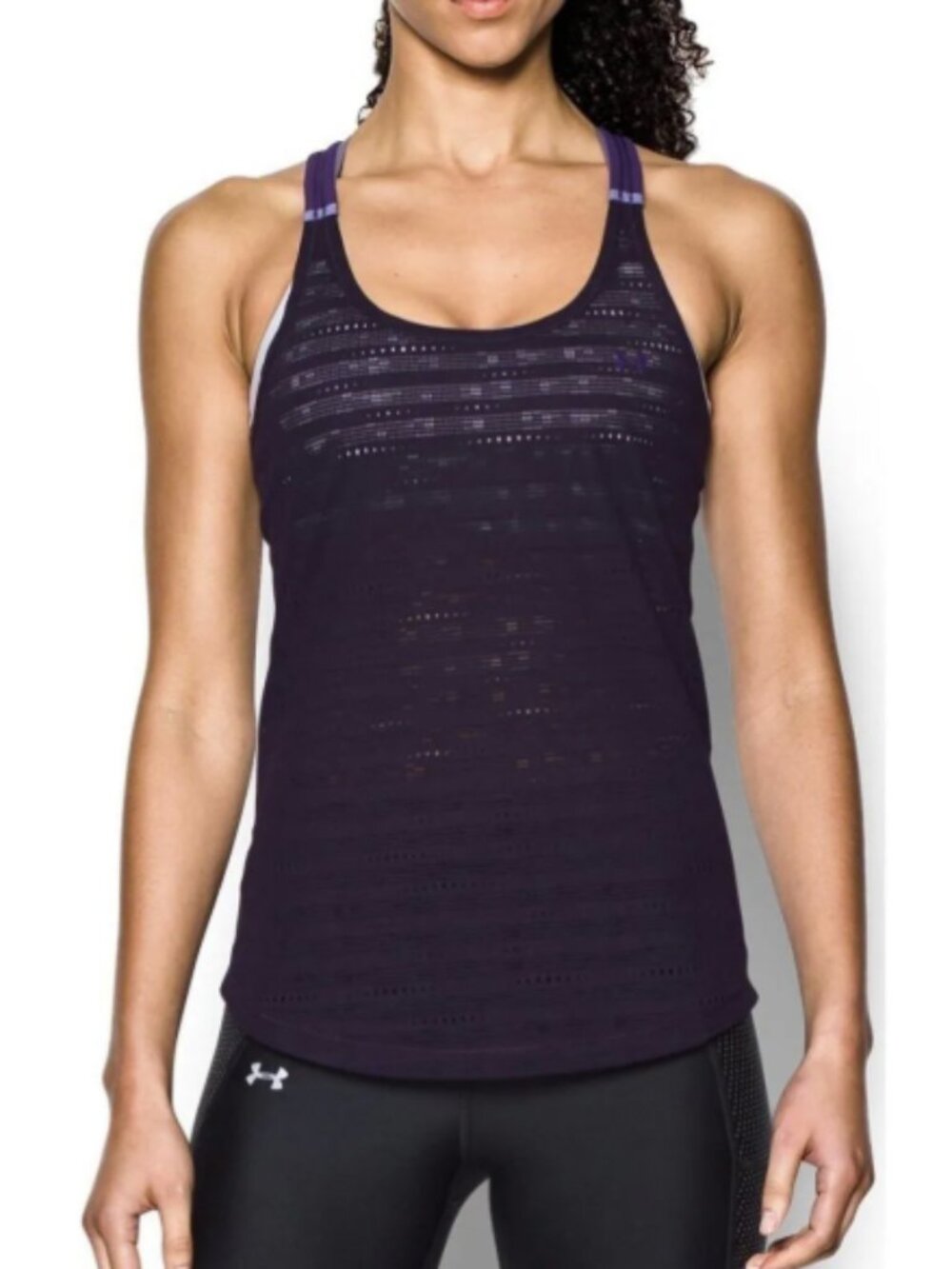 Under Armour HeatGear Supervent Tank Women's - Black - Size XL